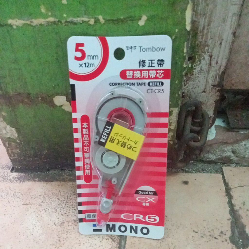 

tombow refill correction tape CR5 mono 5mmx12m / pcs