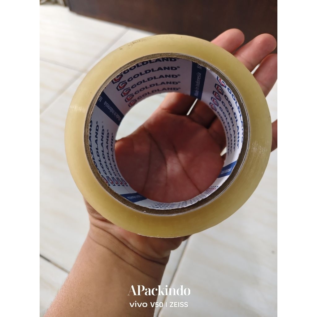 

Lakban Bening 90 yard(tebal)GOLDLAND