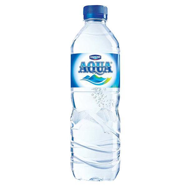 

Air Mineral Merek Aqua @600ml