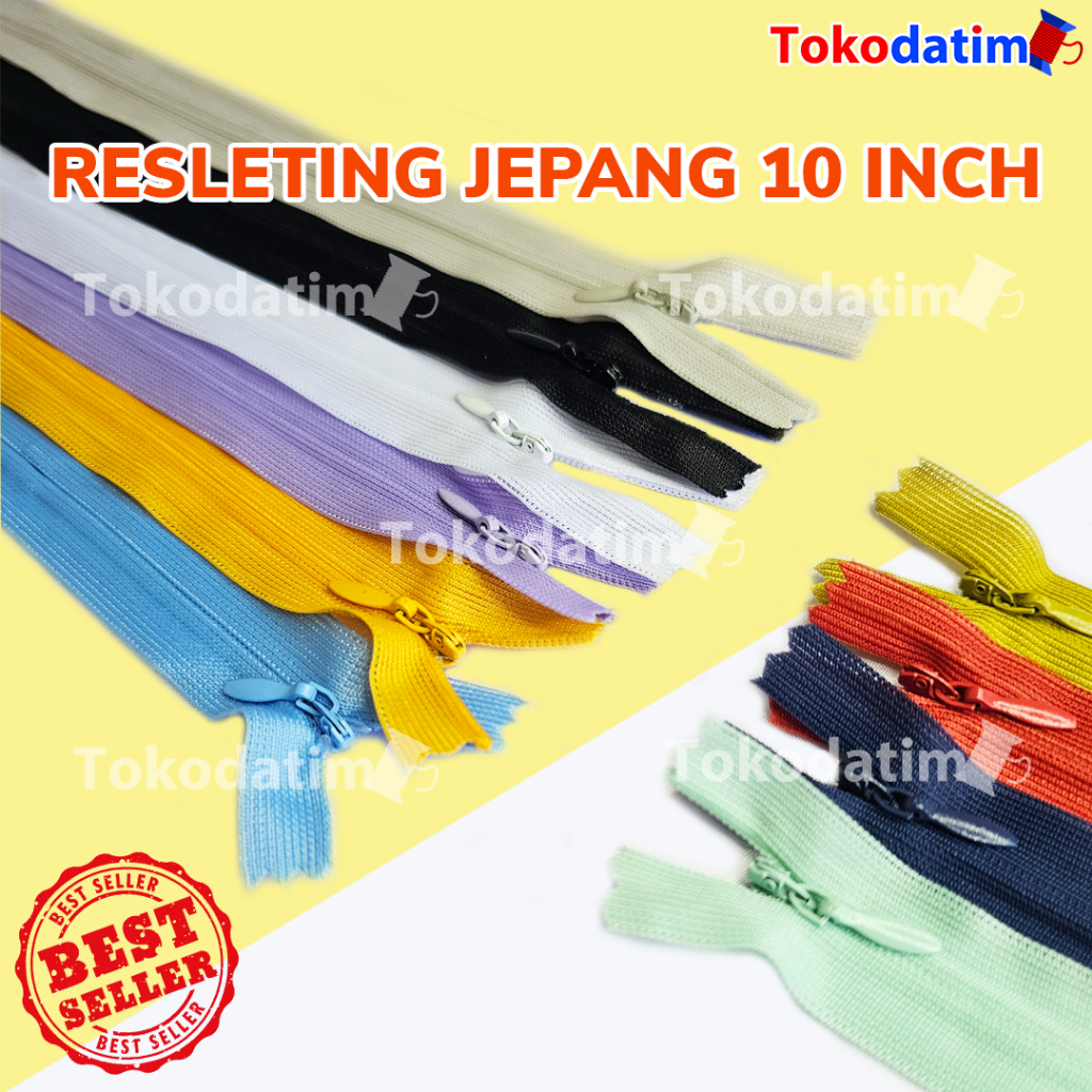 Resleting Jepang 10 inch 25 cm Murah Grosir