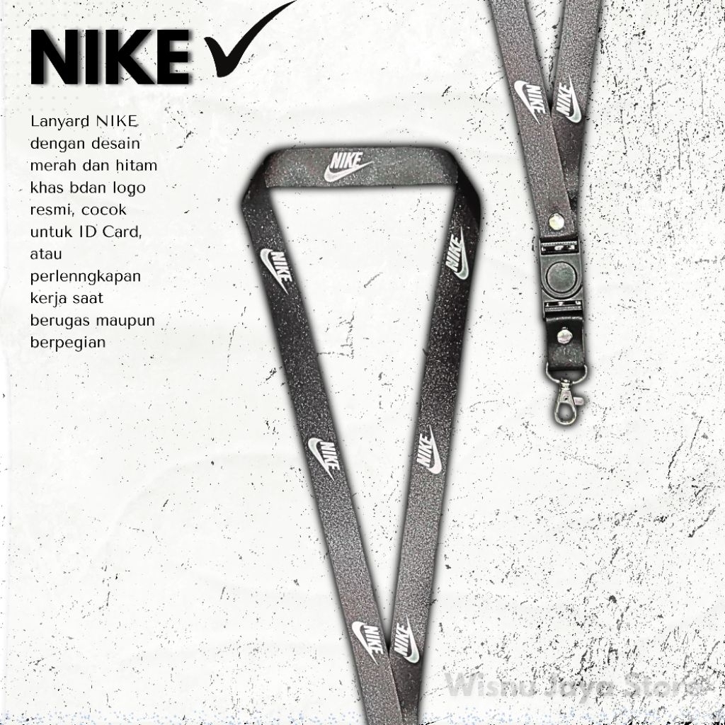 

LANYARD ID CARD NIKE TERMURAH, HARGA GROSIR