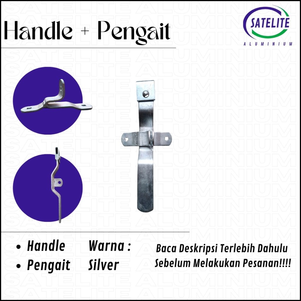 HANDLE BOX KAROSERI HANDLE KAROSERI PENGAIT KAROSERI KUNCI PINTU BOX KAROSERI AKSESORIS KAROSERI