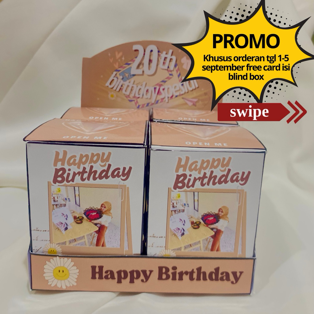 

BACA DESKRIPSI!!!! JUAL BLIND BOX CUSTOM MURAH BISA COD | BEBAS REQUEST DESIGN DAN WARNA | KOTAK KADO CUSTOM