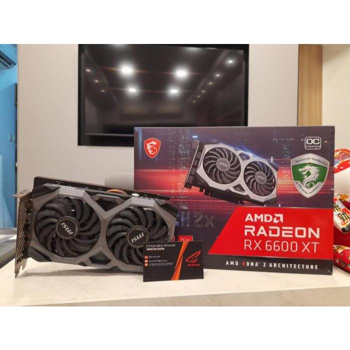 VGA AMD RADEON MSI / ASUS / SAPPHIRE / ASROCK / POWERCOLOR / GIGABYTE / XFX / RX 6600 / RX 6600XT 8G