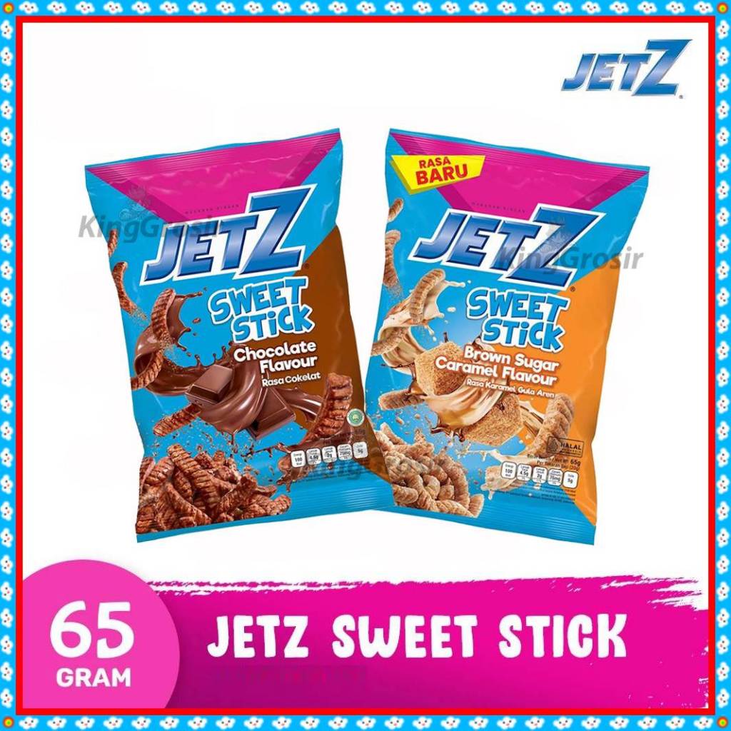 

JETZ Sweet Stick 65gr Camilan Stik Cokelat Enak