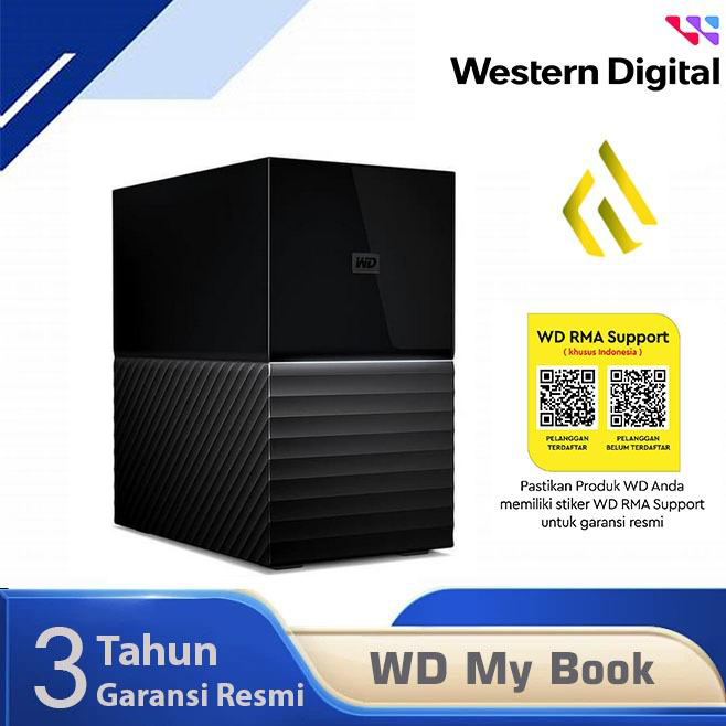 WD My Book Duo 16TB - HD HDD Hardisk Eksternal External