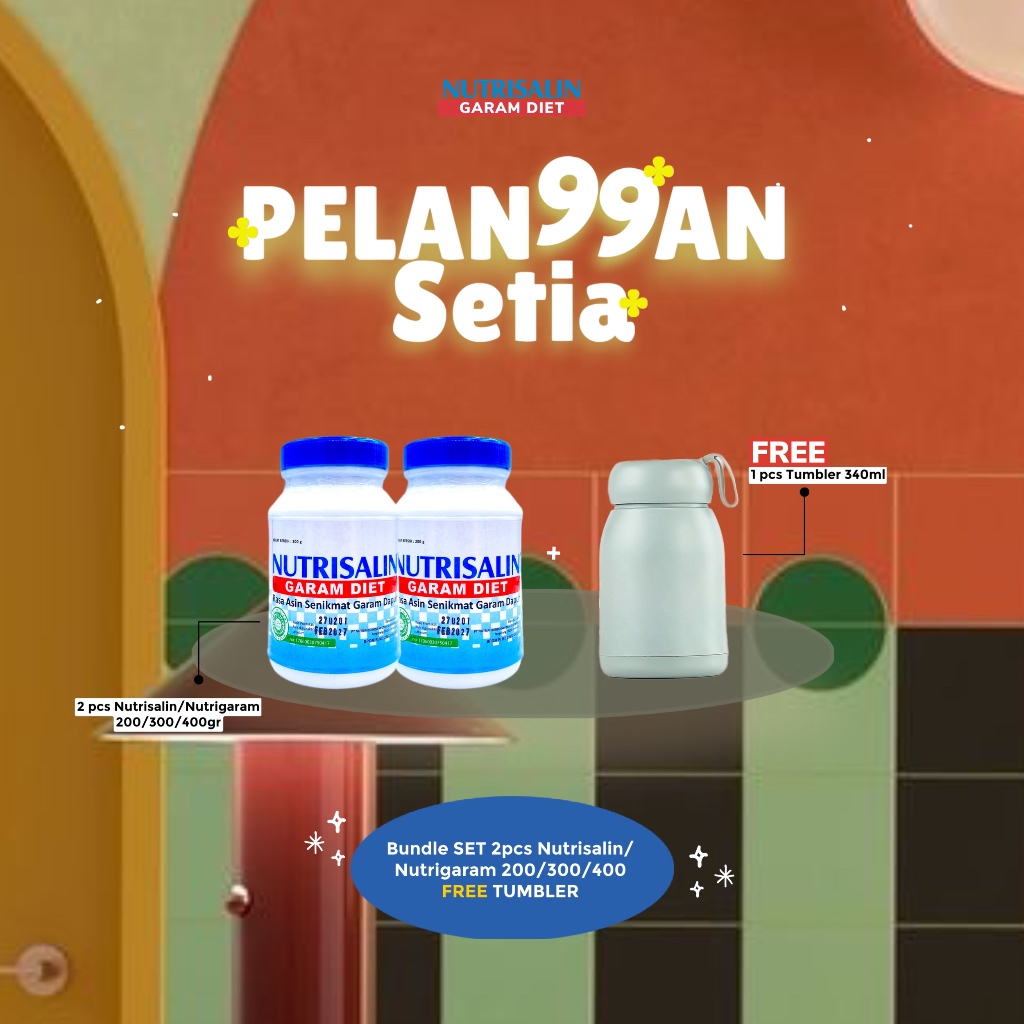 

2pcs Nutrisalin 200gr FREE tumbler