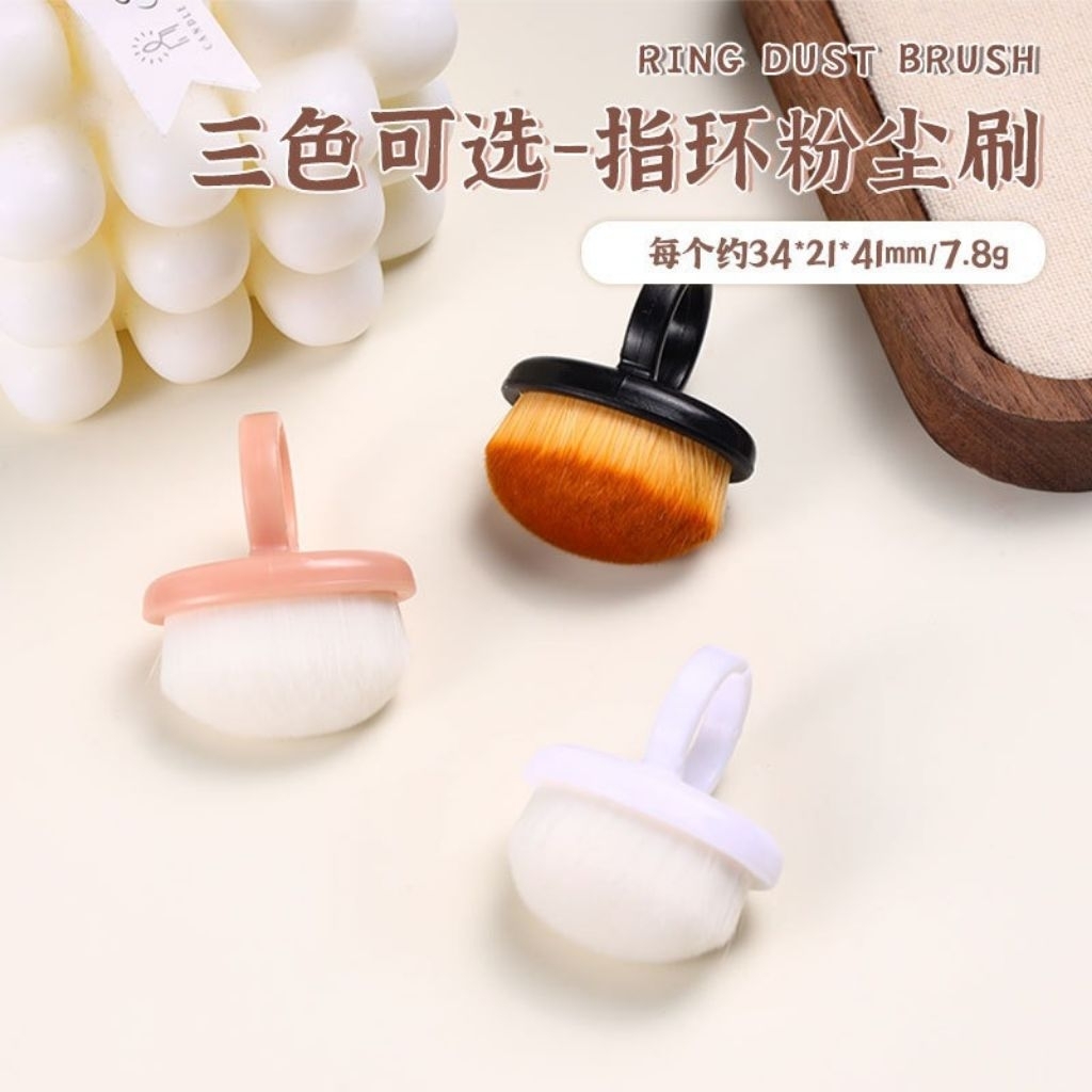 Kuas Cincin Nail Art - Sikat Nail Art - Sikat Debu Nail Art  - Ring Brush Nail Art - Brush Nail Art 