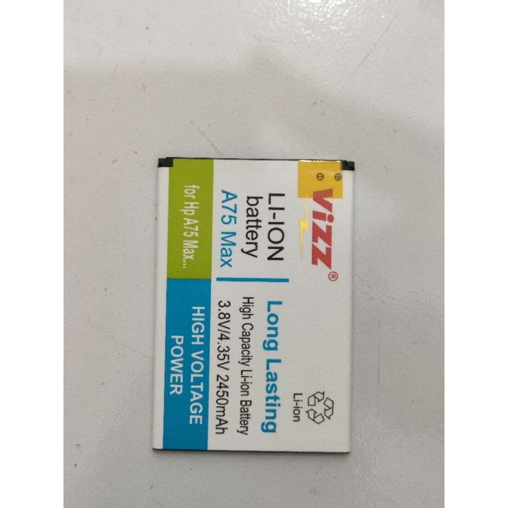 baterai Evercoss A75 MAX (merk vizz)