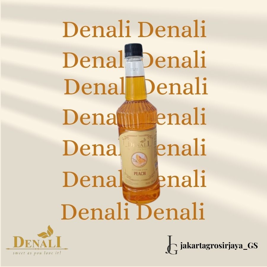 

DENALI SYRUP PEACH | SIRUP PEACH 750ml - PEACH SIRUP 750 MILI