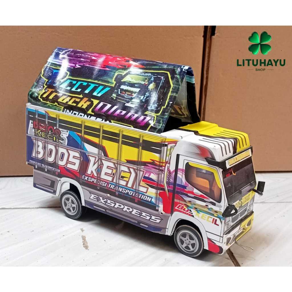 MINIATUR TRUK OLENG BOSS KECIL