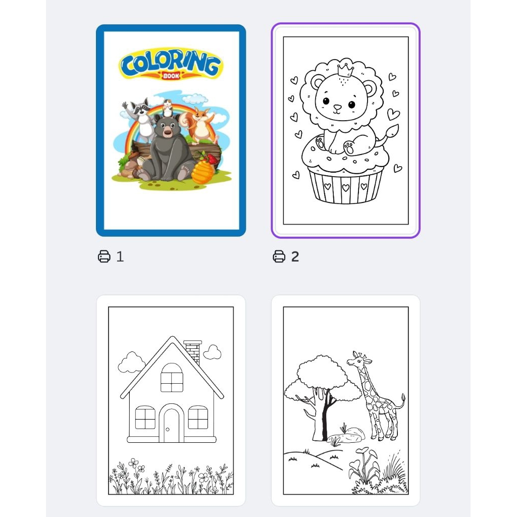 

Lembar Mewarnai Anak 50 Lembar A5 | Buku Mewarnai Edukasi Anak Laki-Laki & Perempuan