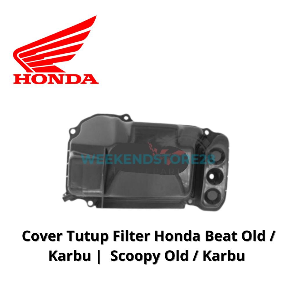 Cover Tutup Filter Honda Beat Old / Karbu | Scoopy Old / Karbu Original