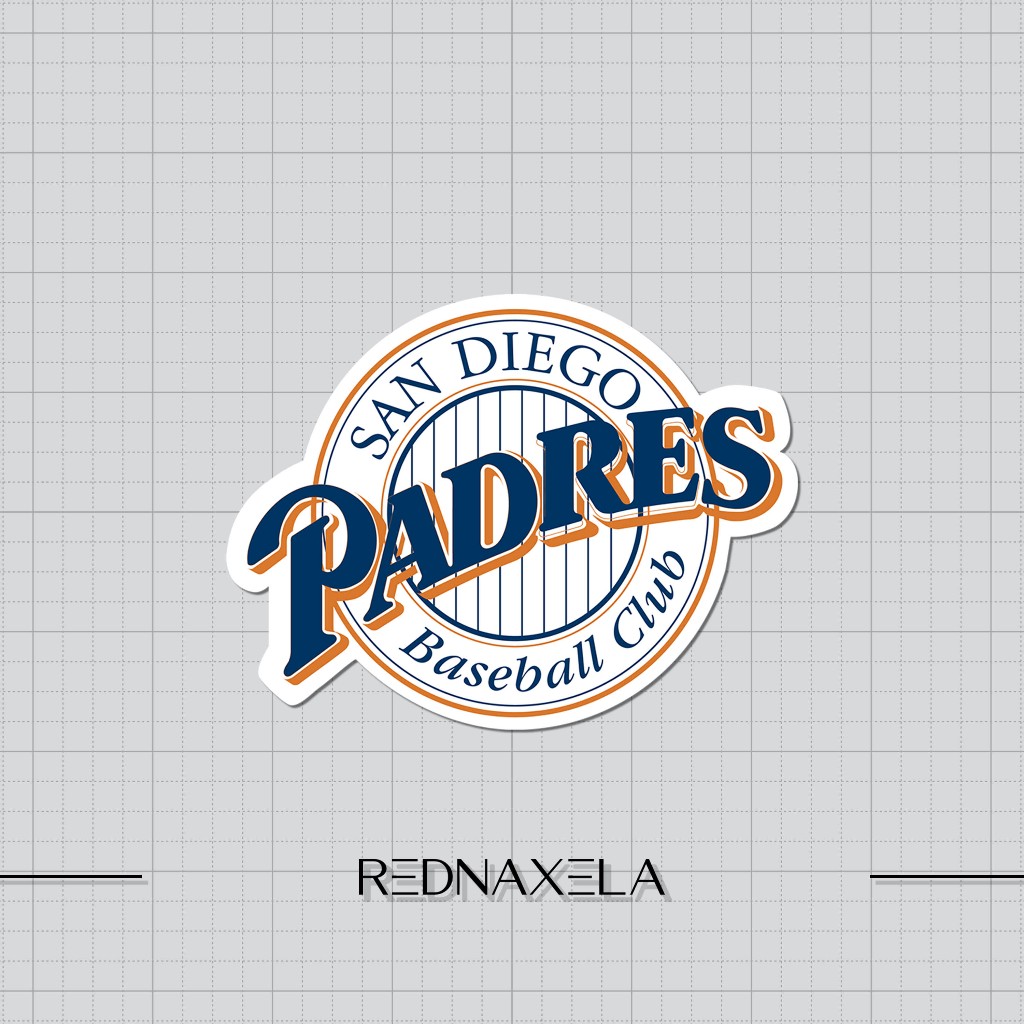 

Stiker Vinyl San Diego Padres Logo #2 Baseball Stiker Koper Outdoor Stiker Laptop Waterproof Sticker