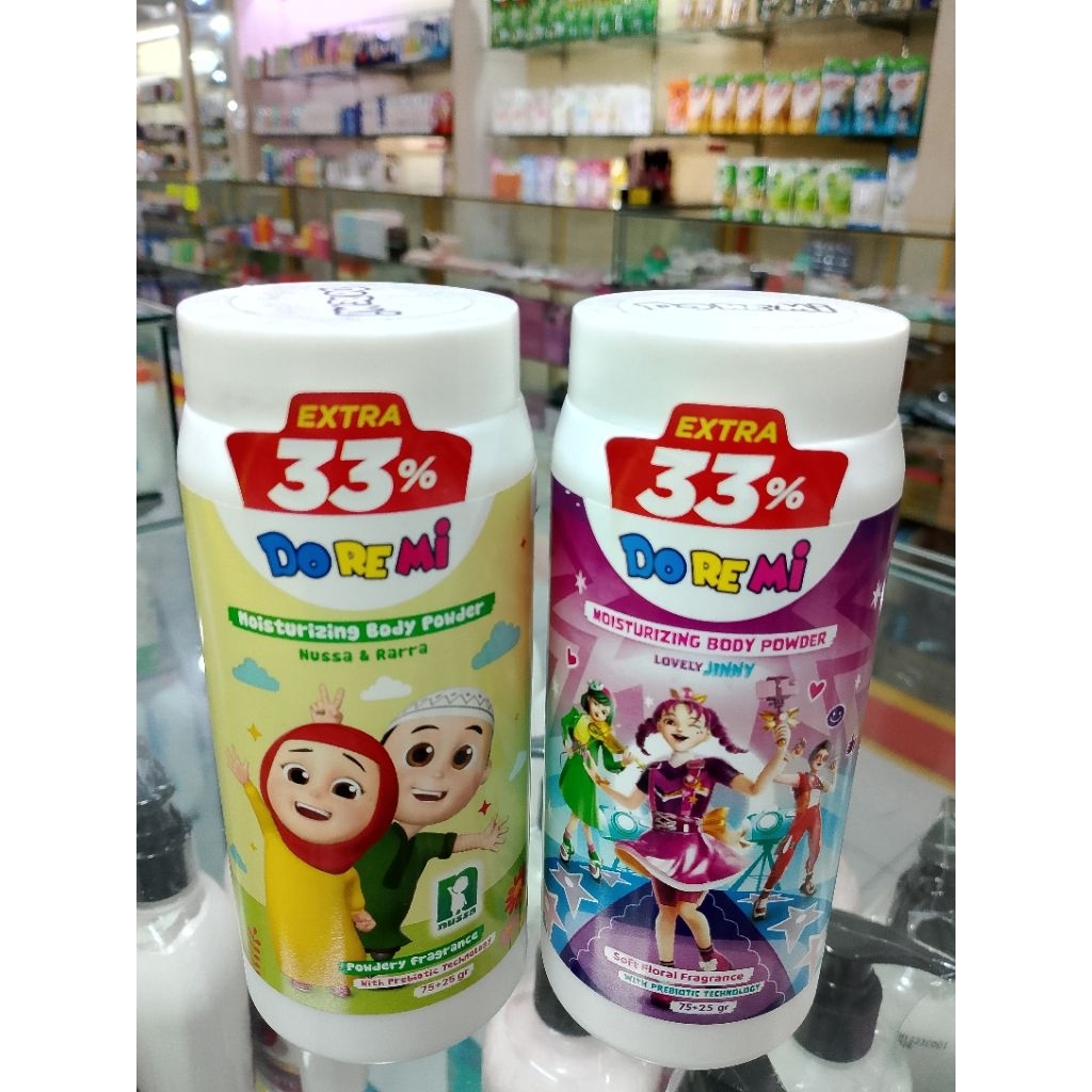 Doremi moisturizing body powder 75gr