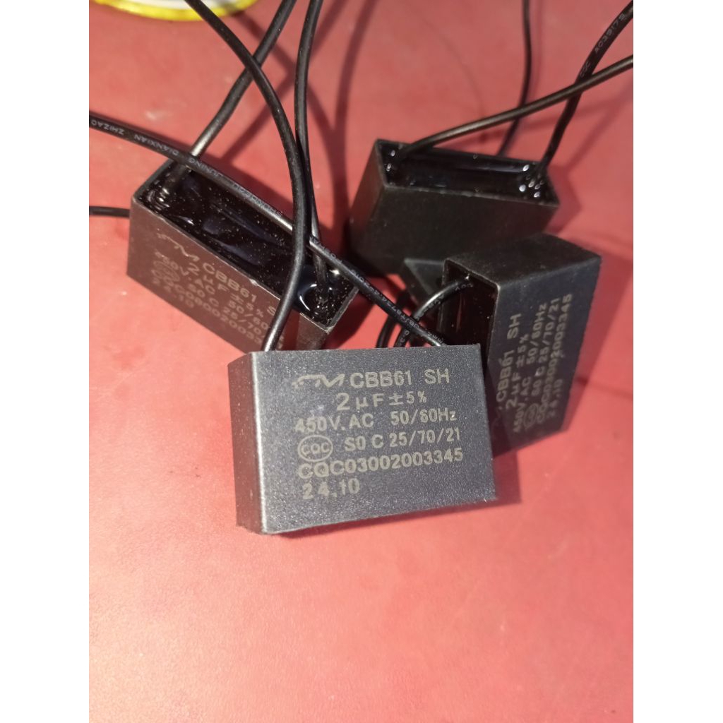 KAPASITOR KIPAS ANGIN 2UF CBB60 SH / Kapasitor CBB60 2UF