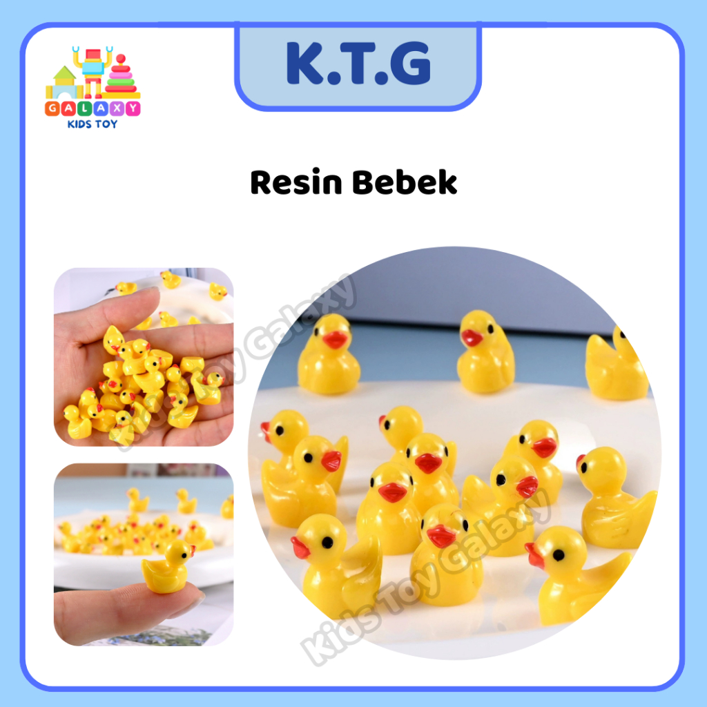 Miniatur Bebek | Resin Bebek | Properti Binatang Rumah Boneka aksesoris HP