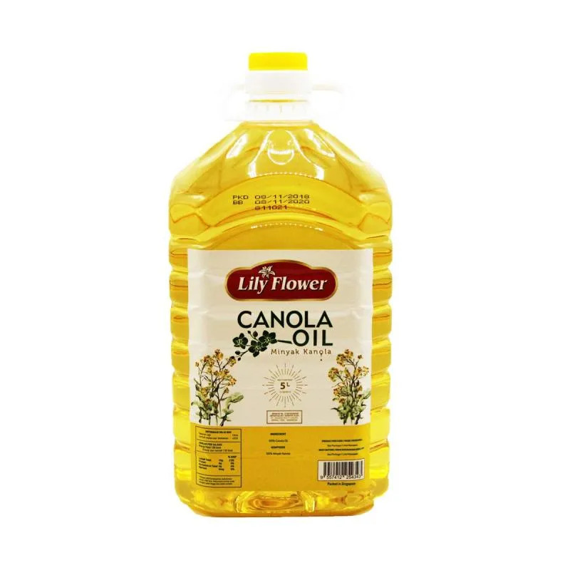 

CANOLA OIL - MINYAK KANOLA LILY FLOWER 5 LTR