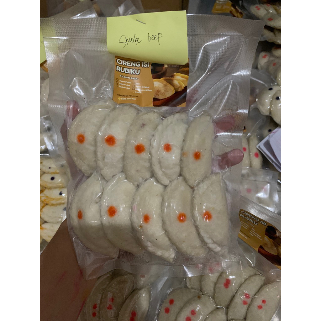 

cireng isi jando pedas / beef chedar isi 10pcs BESAR