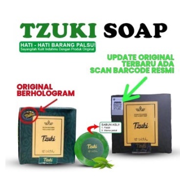 Sabun Tzuki Face And Body Soap Original - Sabun tzuki collagen soap ori wajah dan badan