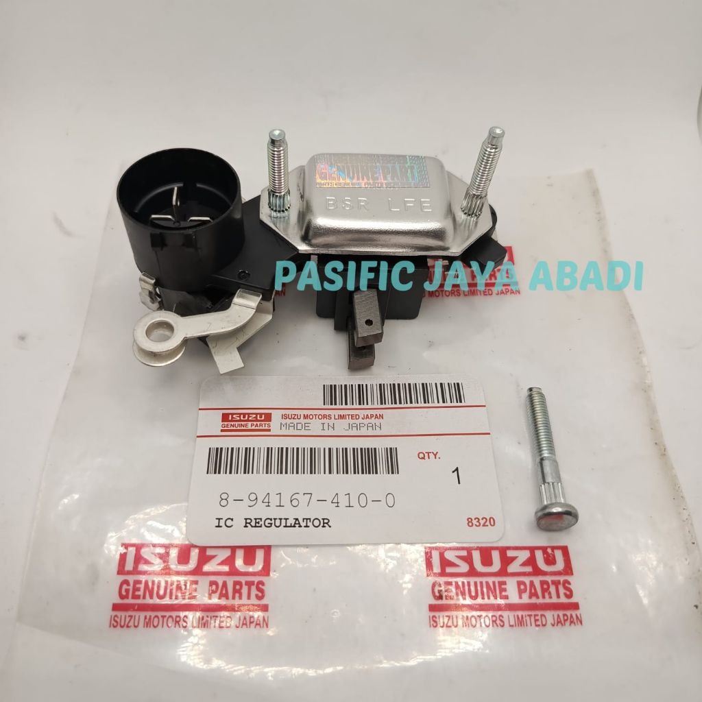 IC REGULATOR IC ALTERNATOR ASSY DINAMO CAS AMPERA ISUZU PANTHER 2.5 2500CC ORIGINAL