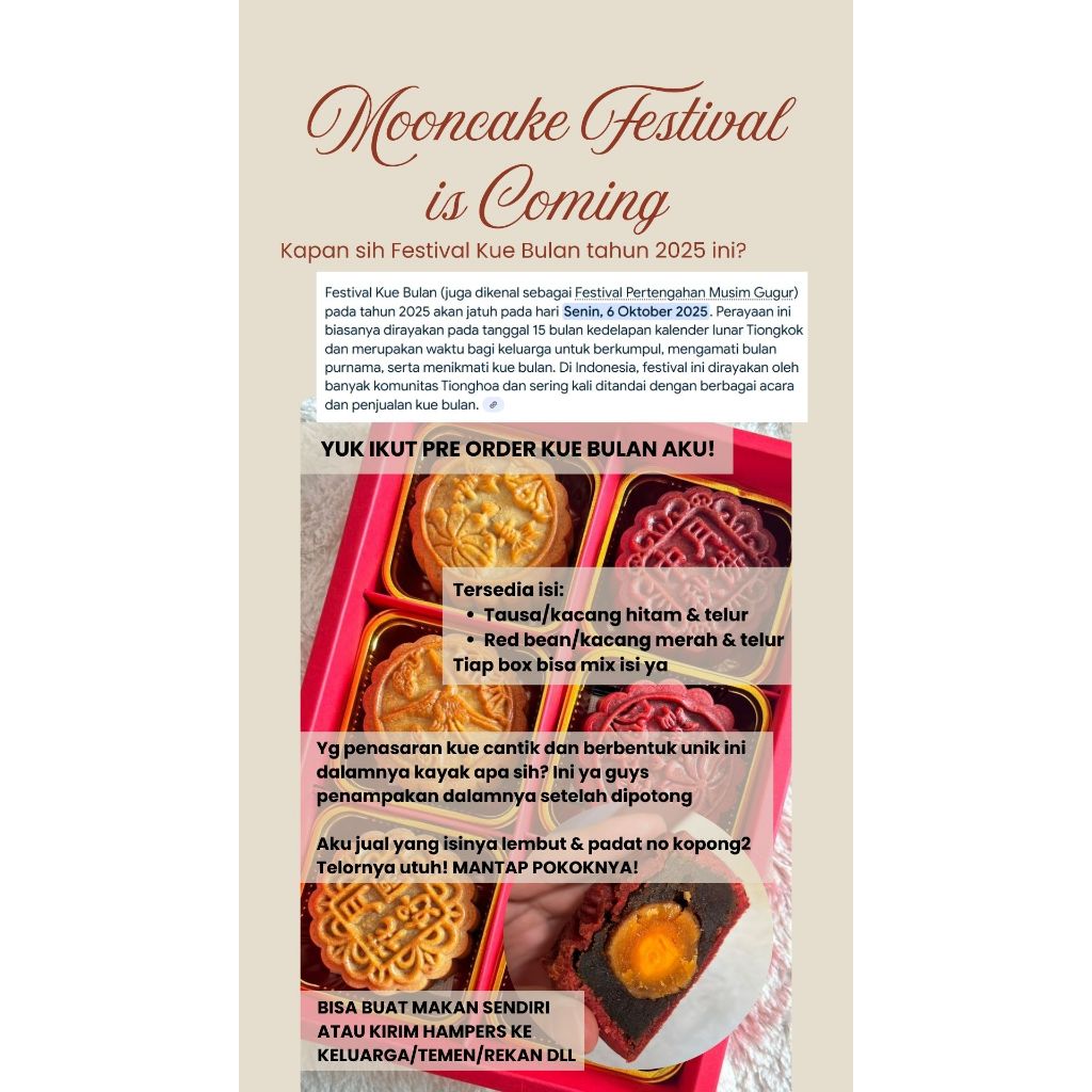 

kue bulan mooncake festival hampers kue cina china chinese cake