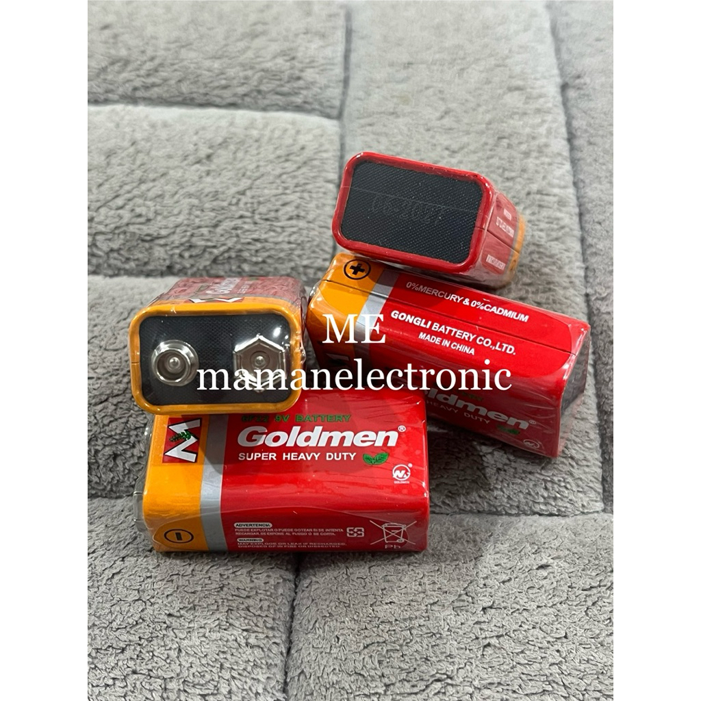 Baterai Battery GOLDMEN 9V 6F22