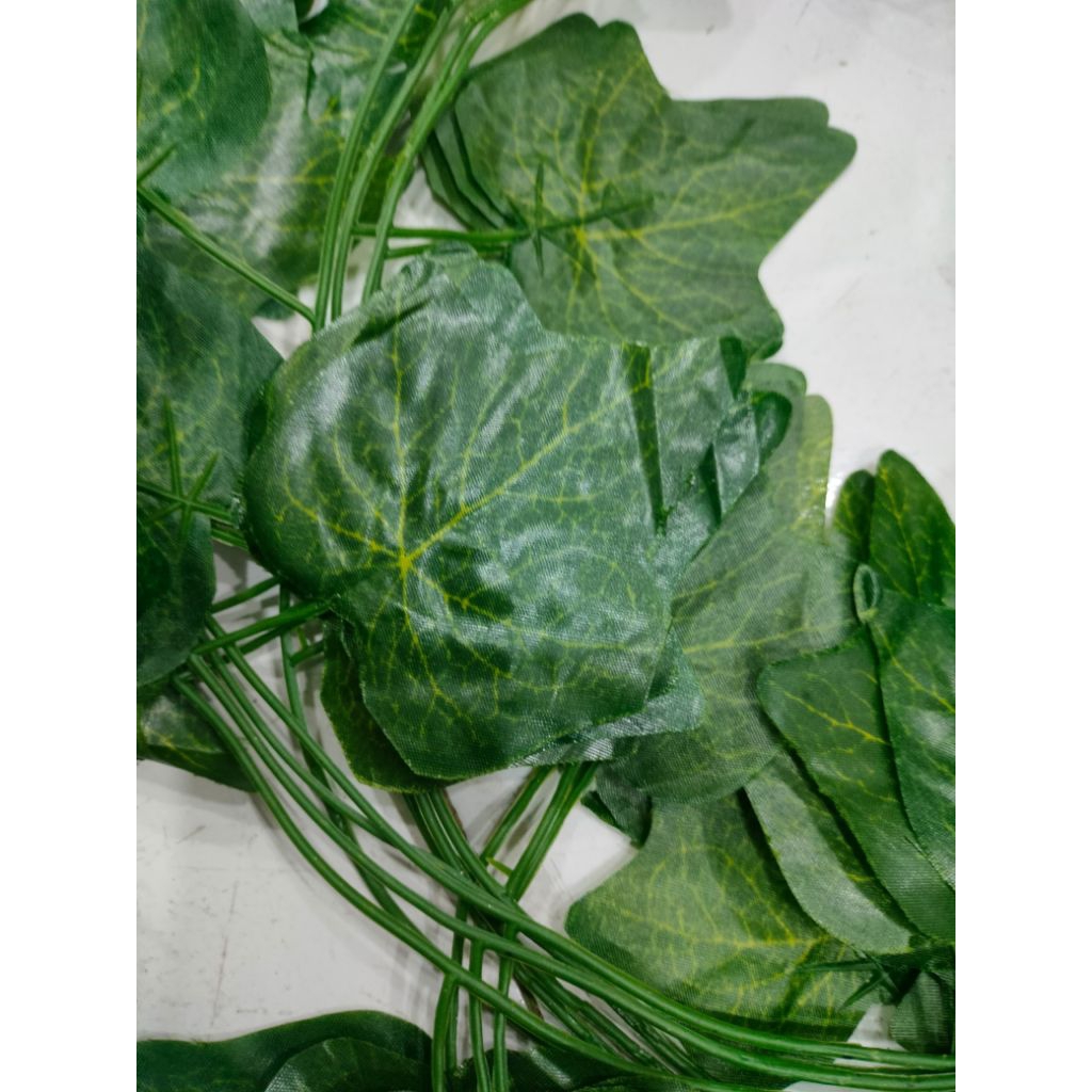 (isi 8 lusin) Daun Rambat Besar 200 Cm Plastik