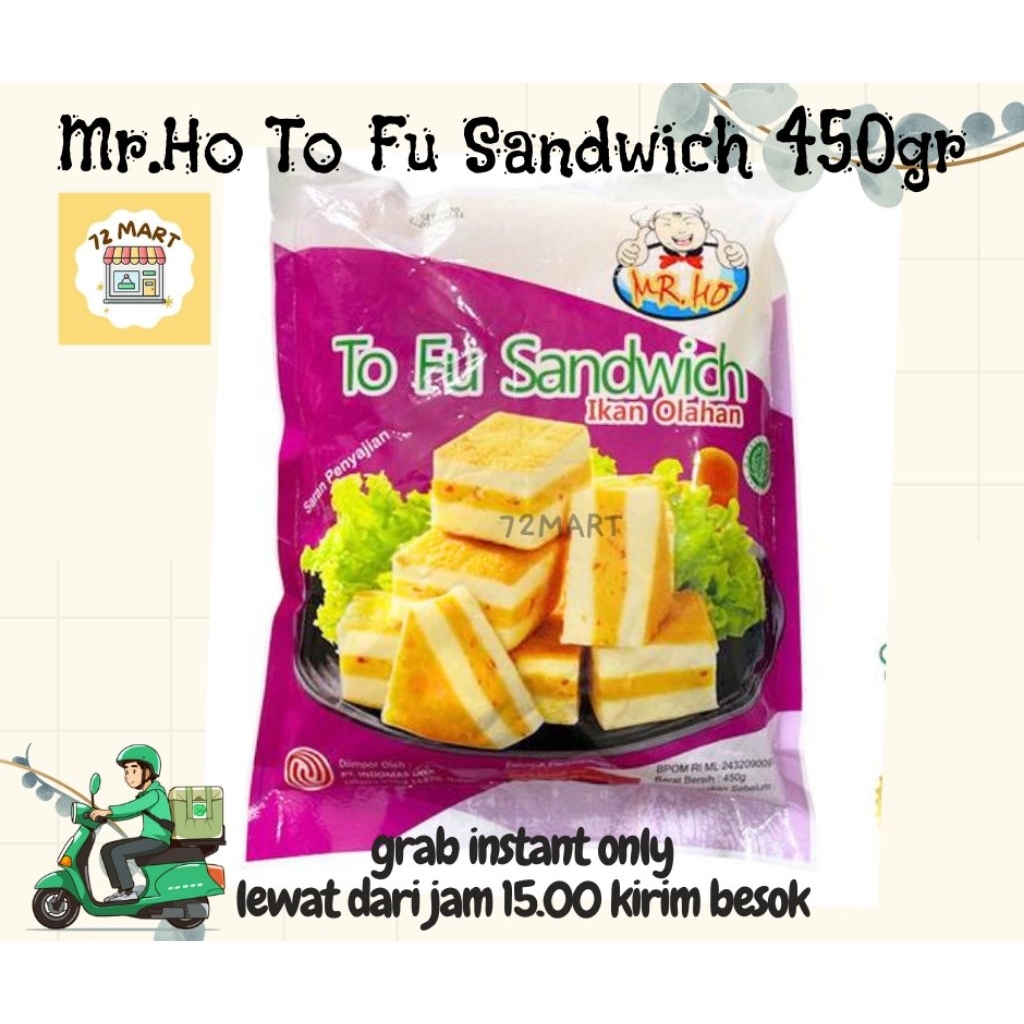 

Mr.Ho ToFu Sandwich 450gr