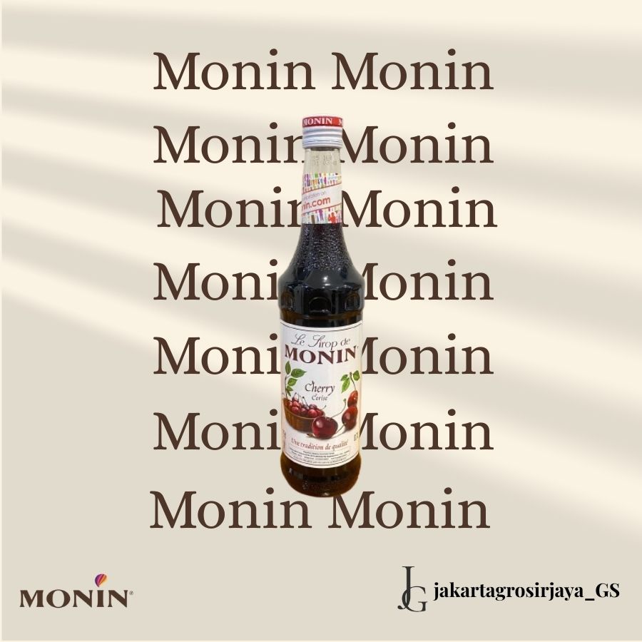 

SYRUP MONIN CHERRY 700 ml SIRUP CHERRY