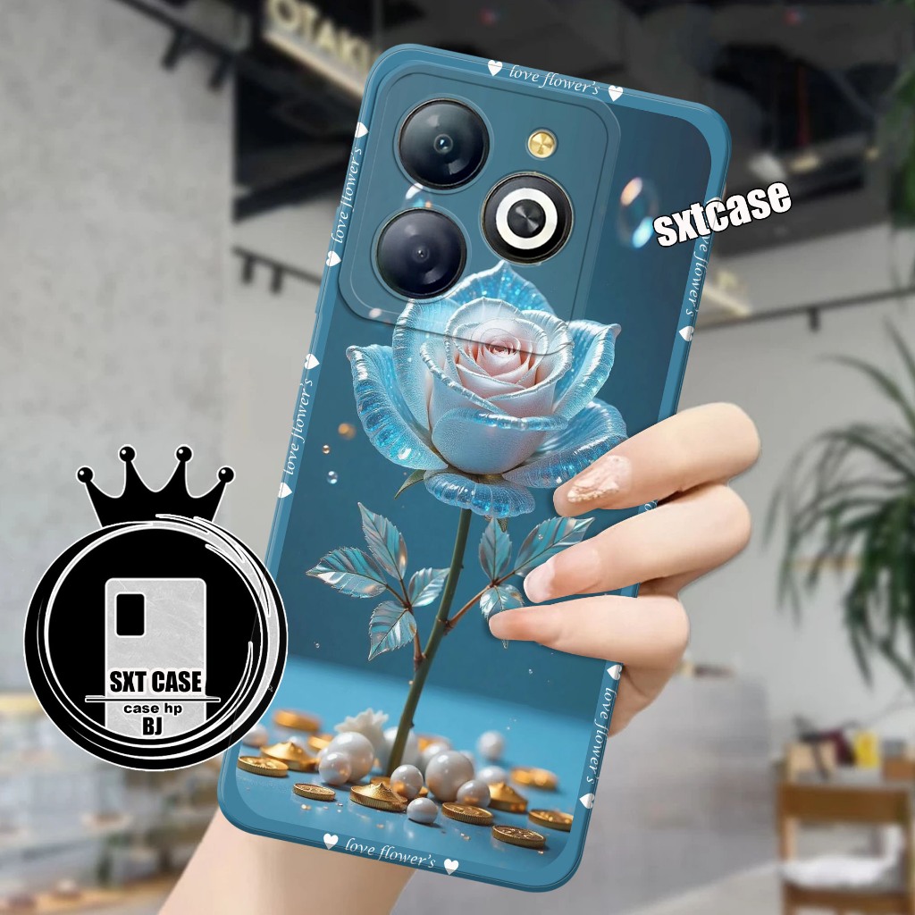 Case INFINIX SMART 8 PRO - INFINIX SMART 8 - INFINIX HOT 40i - Type lainya via chat - Terbaru - Kara