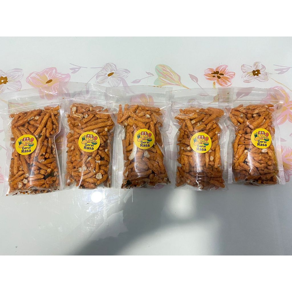 

Basreng Viral Bakso Goreng Pedas Daun Jeruk - Basreng Pedas By Gerai Rasa 180 gram