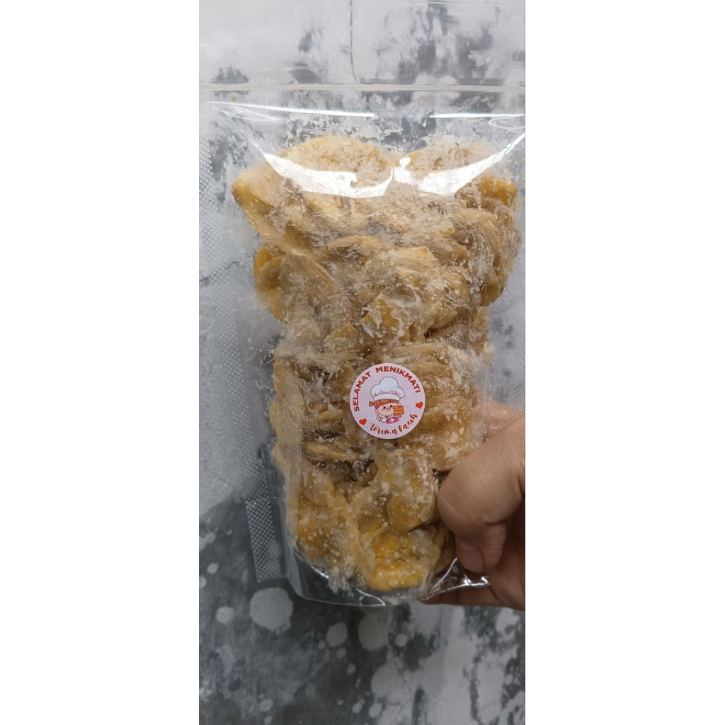 

Kripik Pisang rasa tiramisu lumer