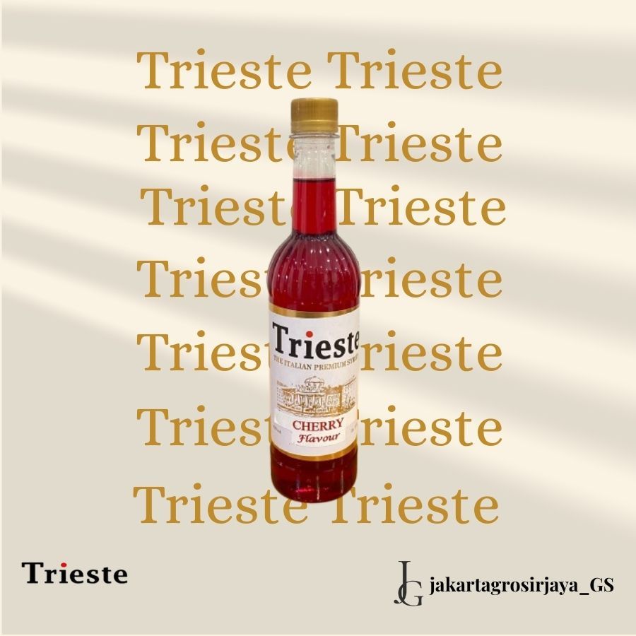 

Trieste Syrup Cherry 650 ml - Trieste Sirup Ceri
