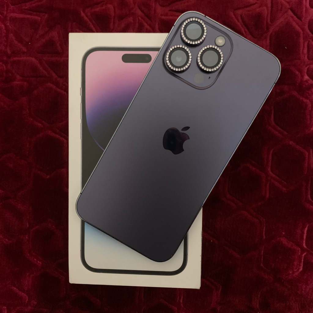 [SECOND PRELOVED] IBOX - BLIBLI - IPHONE 14 PRO MAX 512GB - DEEP PURPLE