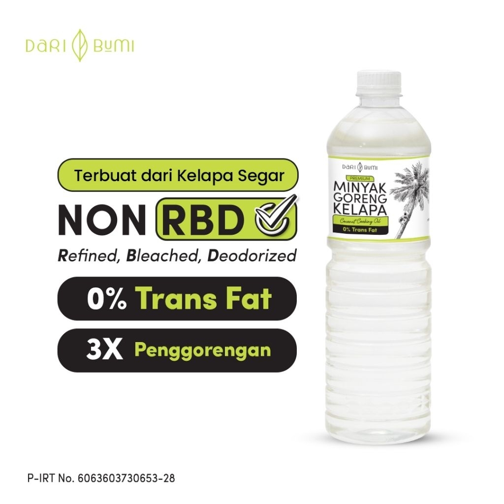 

Coconut Cooking Oil Dari Bumi- Dari Bumi