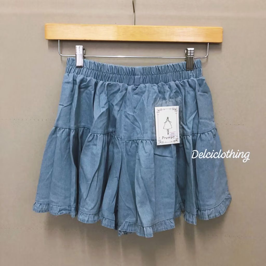 Rok Celana Bangkok Rok Celana BKK Rok Bangkok Rok BKK Rok Denim Skort