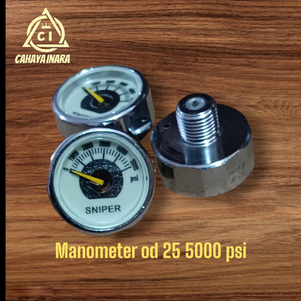 manometer pcp diameter 25 5000 psi, manometer pcp kecil 5000 psi, mano meter,import