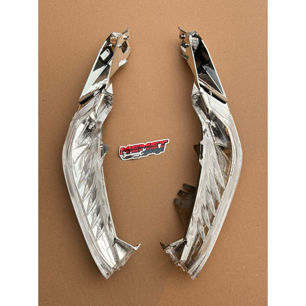 Alis Lampu Depan Reflektor + Mika Alis Vario 125 150 Led New 2018-2025 Non Original