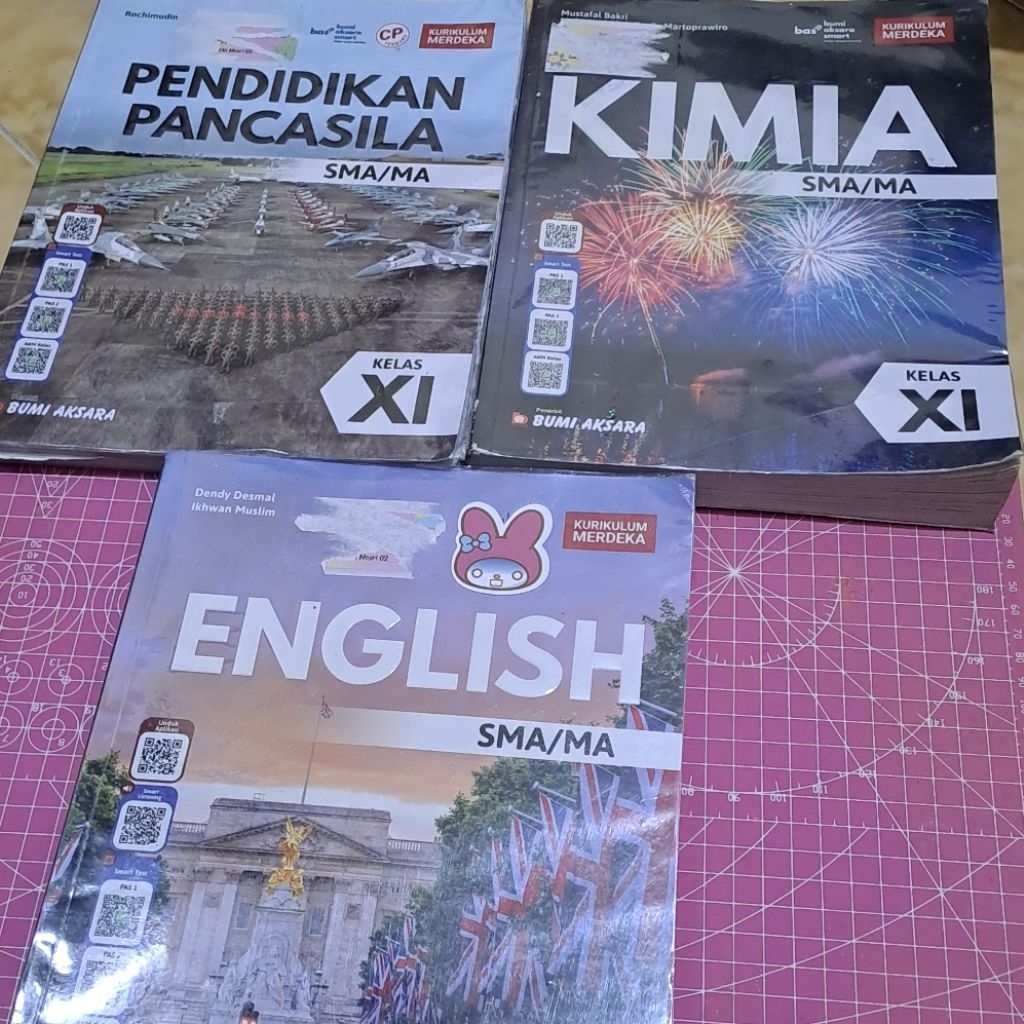 Buku Paket Pelajaran Kelas 11 XI 2 SMA Preloved Bumi Aksara | Kurikulum Merdeka Pendidikan Pancasila