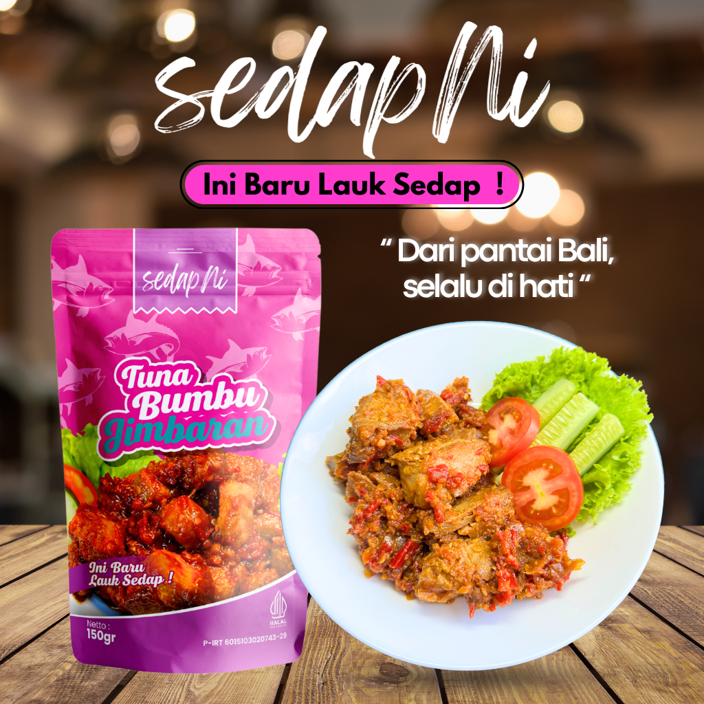 

SedapNi - Tuna Bumbu Jimbaran / Lauk Siap Saji Ready To Eat