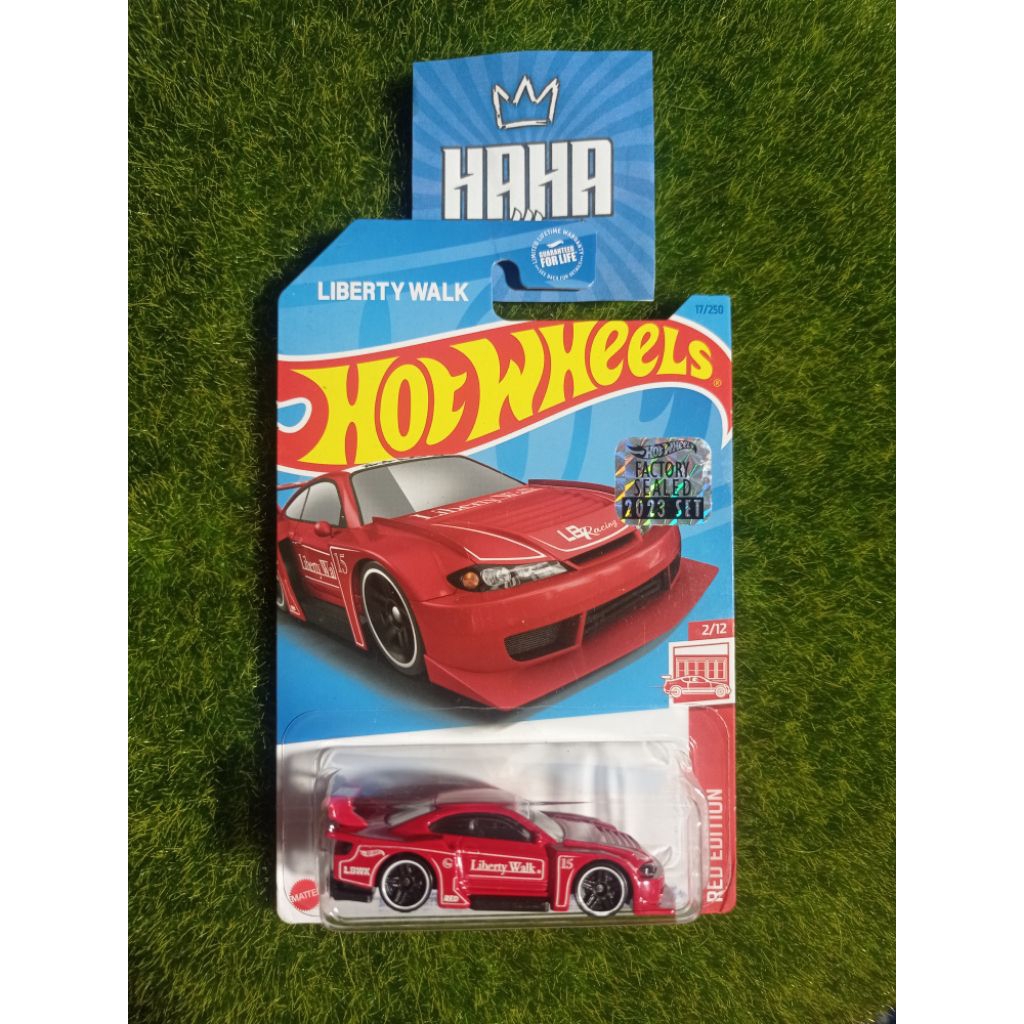 Hot Wheels LBWK LB Super Silhouette Nissan Silvia (S15) - HW RED EDITION (Factory Sealed) - Haha Sel
