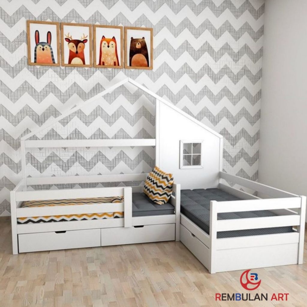 DIPAN ANAK DIPAN MODERN DIPAN VARIASI LACI DUCO