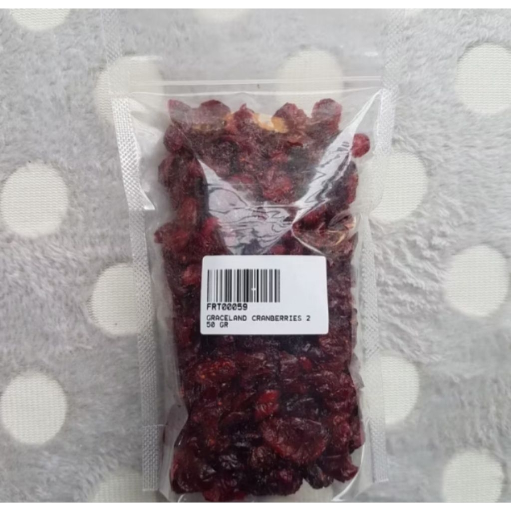 

GRACELAND CRANBERRIES REPACK KEMASAN 250GR
