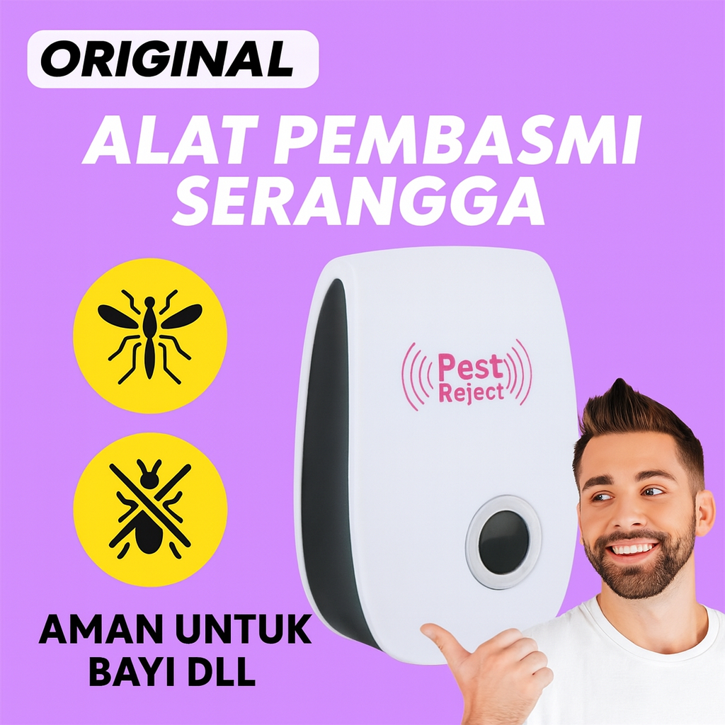 PEST REPELLER ULTRASONIC PEST REJECT
