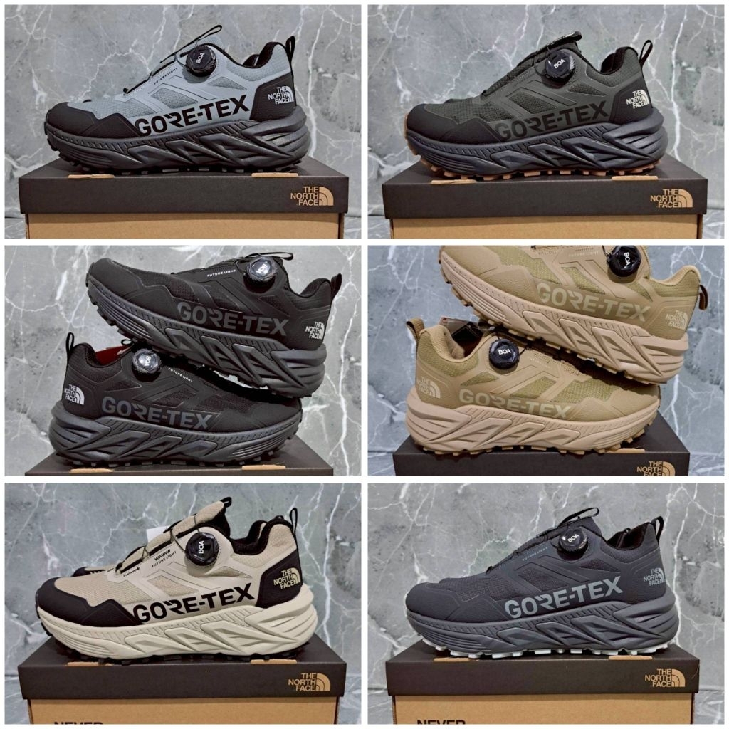 Sepatu Hiking The North Face Goretex Terbaru / Sepatu Gunung Terbaru / Sepatu Import