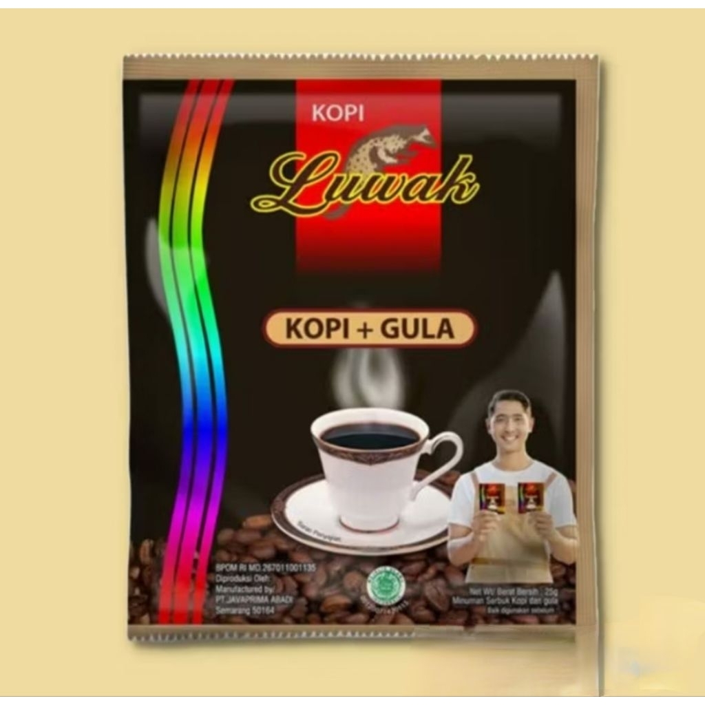 

Kopi Luwak Gula 15 Sachet