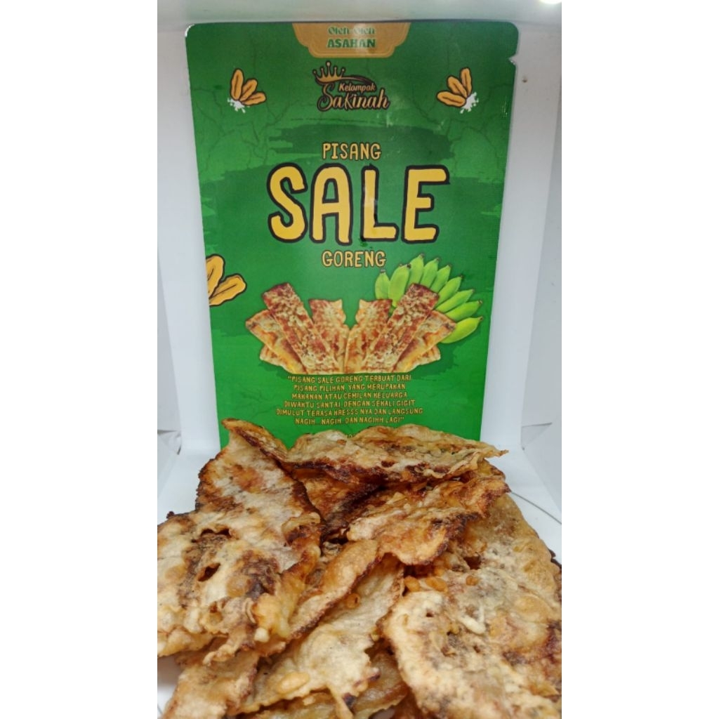 

Pisang Sale Goreng sakinah 150 g renyah, manis alami, camilan keluarga medan