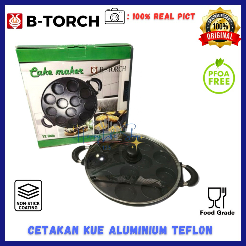 Cetakan Kue Teflon Anti Lengket/ Cetakan Martabak Mini / Cake Pan Anti Lengket