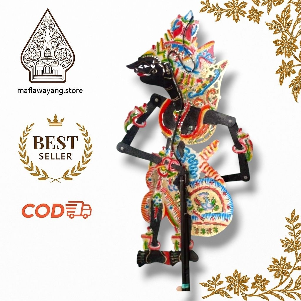 KRESNA WAYANG KULIT ASLI TOKOH KRESNA/KRISNA BIASA STANDAR DALANG